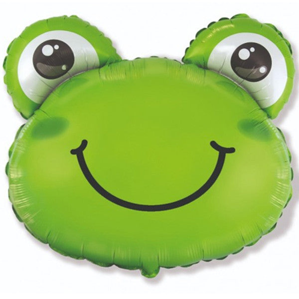 Smiley Frog 27&quot; Foil Balloon by penny black