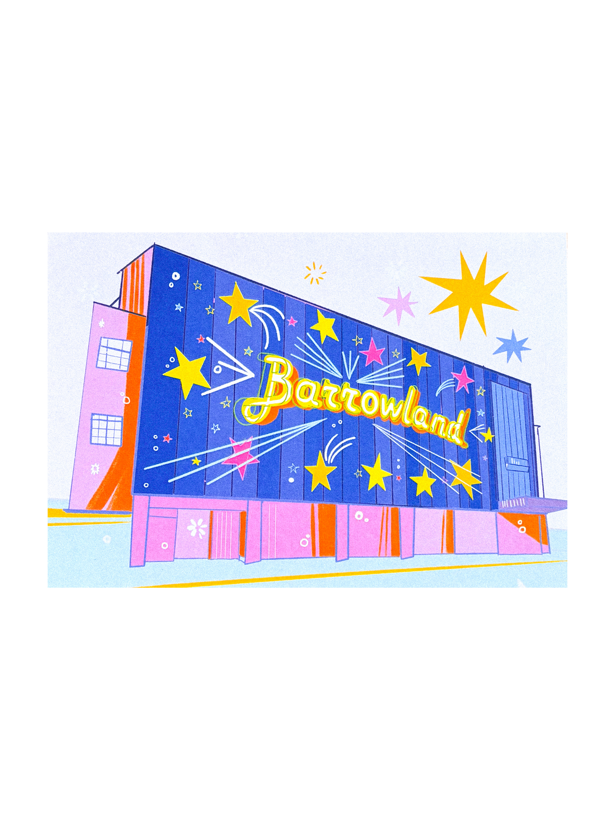 Glasgow Barrowland Ballroom Scottish Art Print