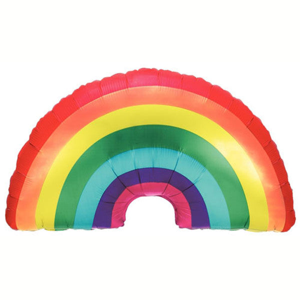 Classic Rainbow 32&quot; Foil Balloon by penny black