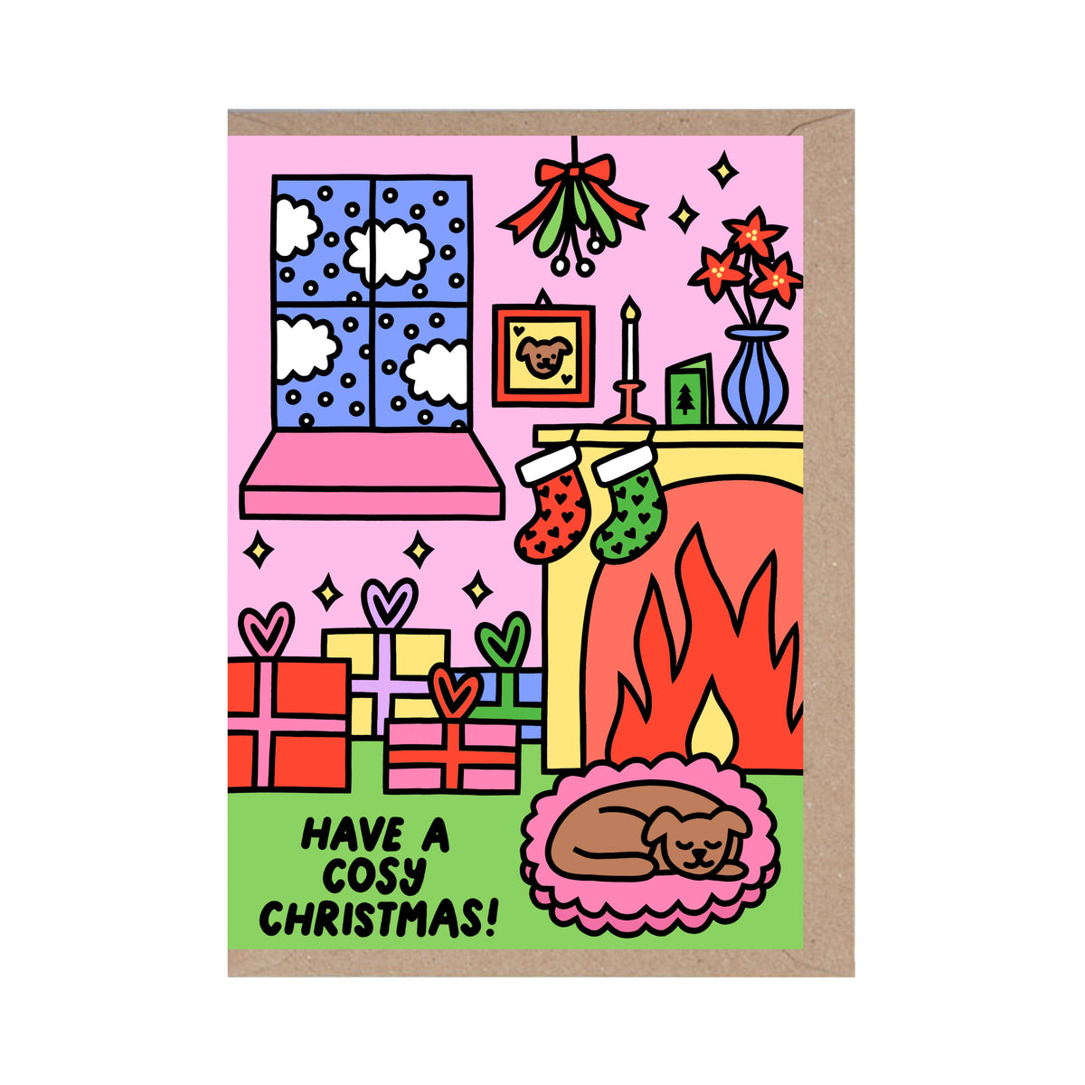 Have a Cosy Christmas Card by penny black