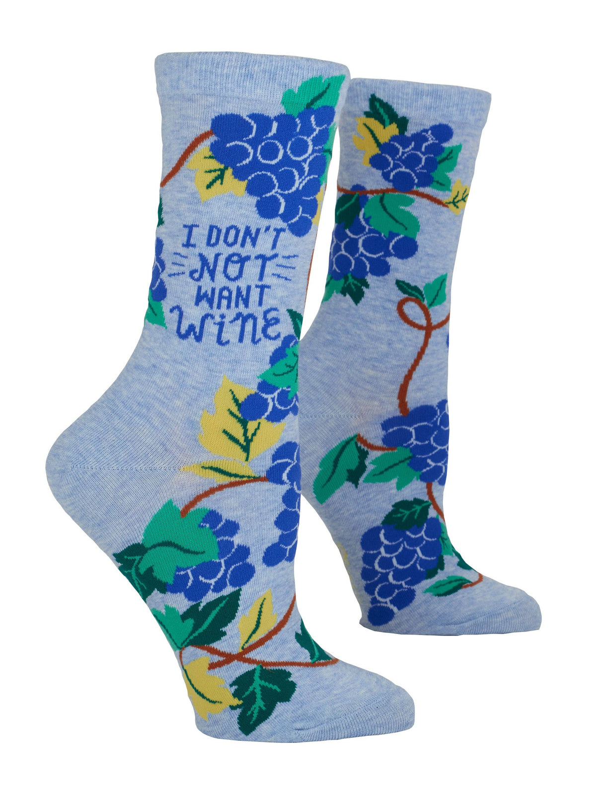 Don&#39;t Not Want Wine Women&#39;s Socks by blue q at penny black