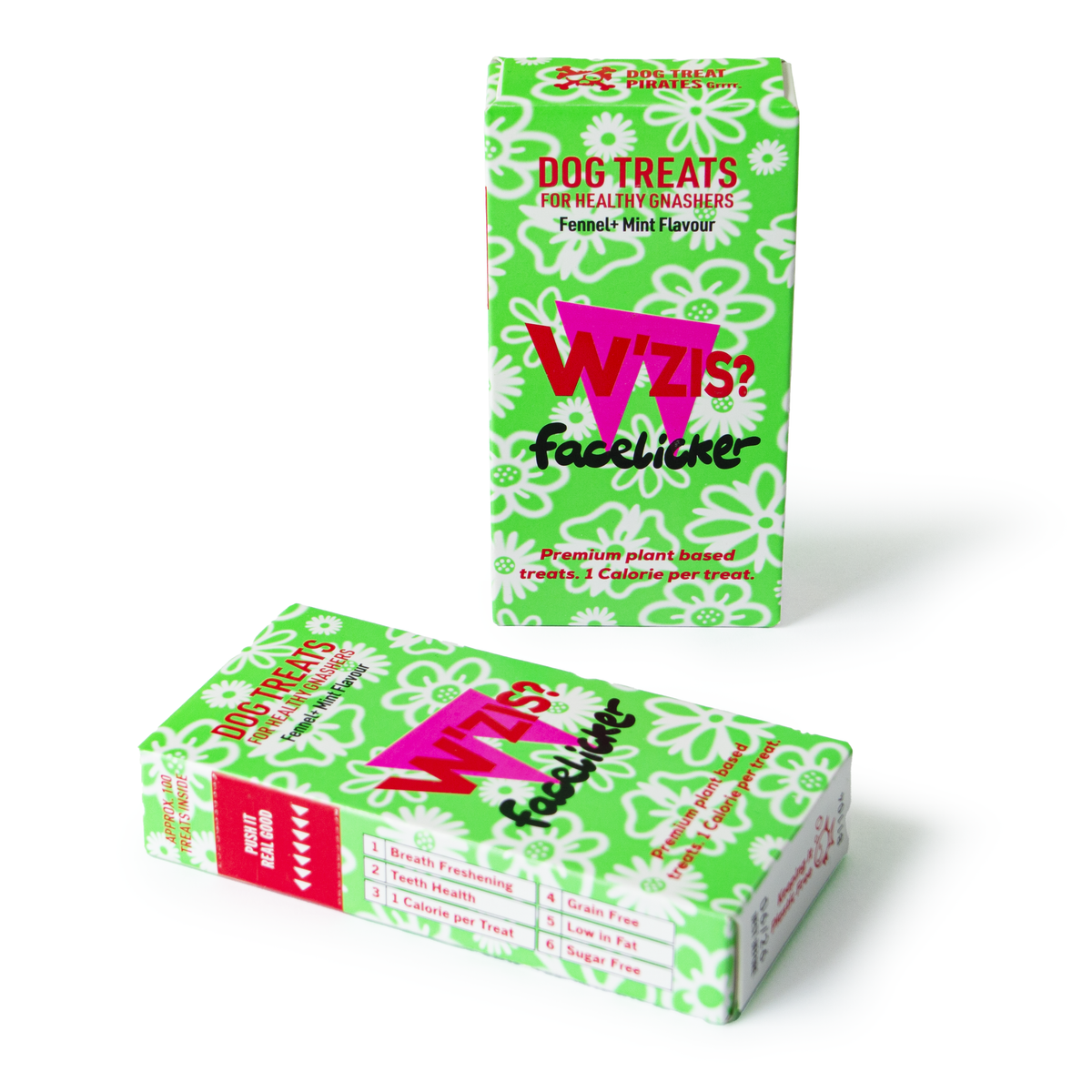 W&#39;ZIS Dog Treats Without Meat - facelicker by penny black