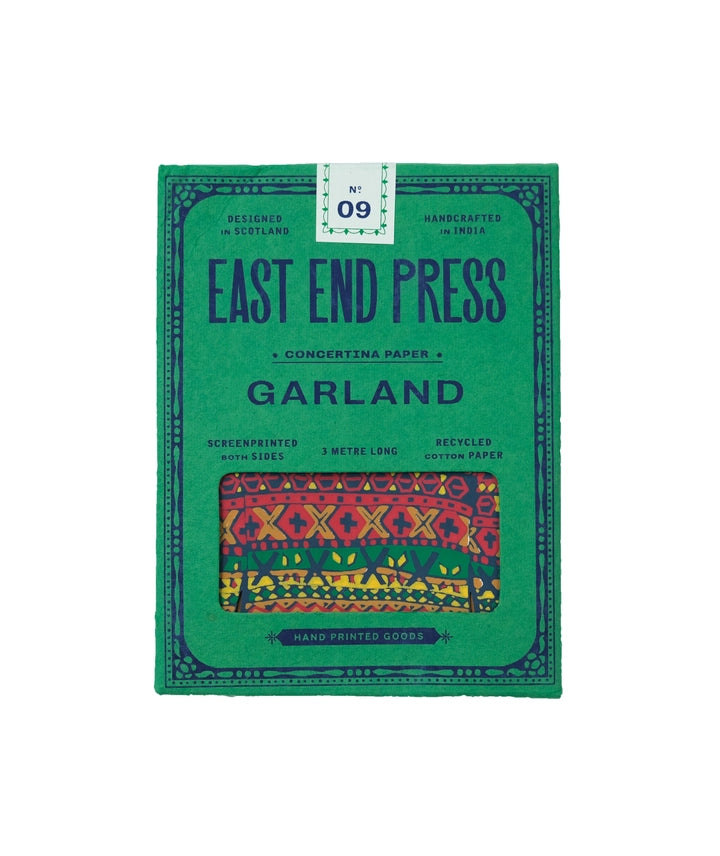 Fair Isle Sweaters Screen Printed Concertina Garland by east end press at penny black