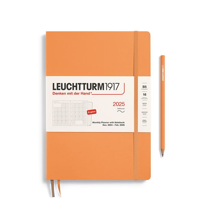 LEUCHTTURM1917 2025 Monthly Planner with Notebook