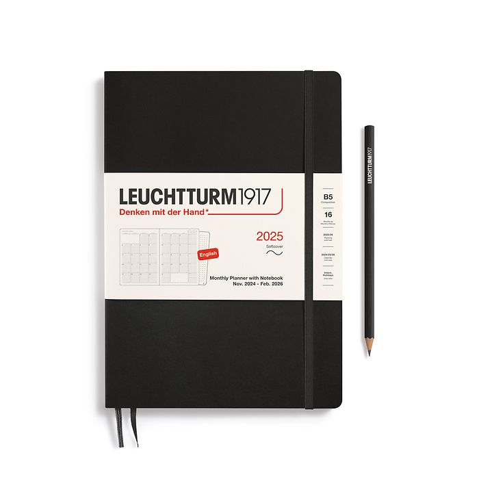 LEUCHTTURM1917 2025 Monthly Planner with Notebook