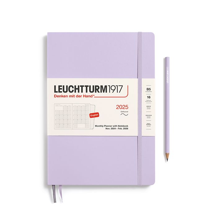 LEUCHTTURM1917 2025 Monthly Planner with Notebook