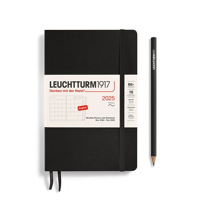 LEUCHTTURM1917 2025 Monthly Planner with Notebook