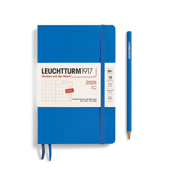 LEUCHTTURM1917 2025 Monthly Planner with Notebook