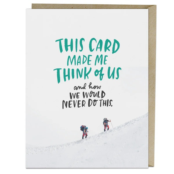 We Would Never Do This Friendship Card by Em &amp; Friends at penny black