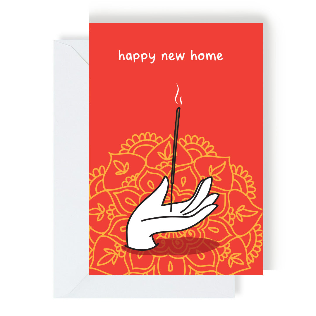 Incense New Home Card by penny black