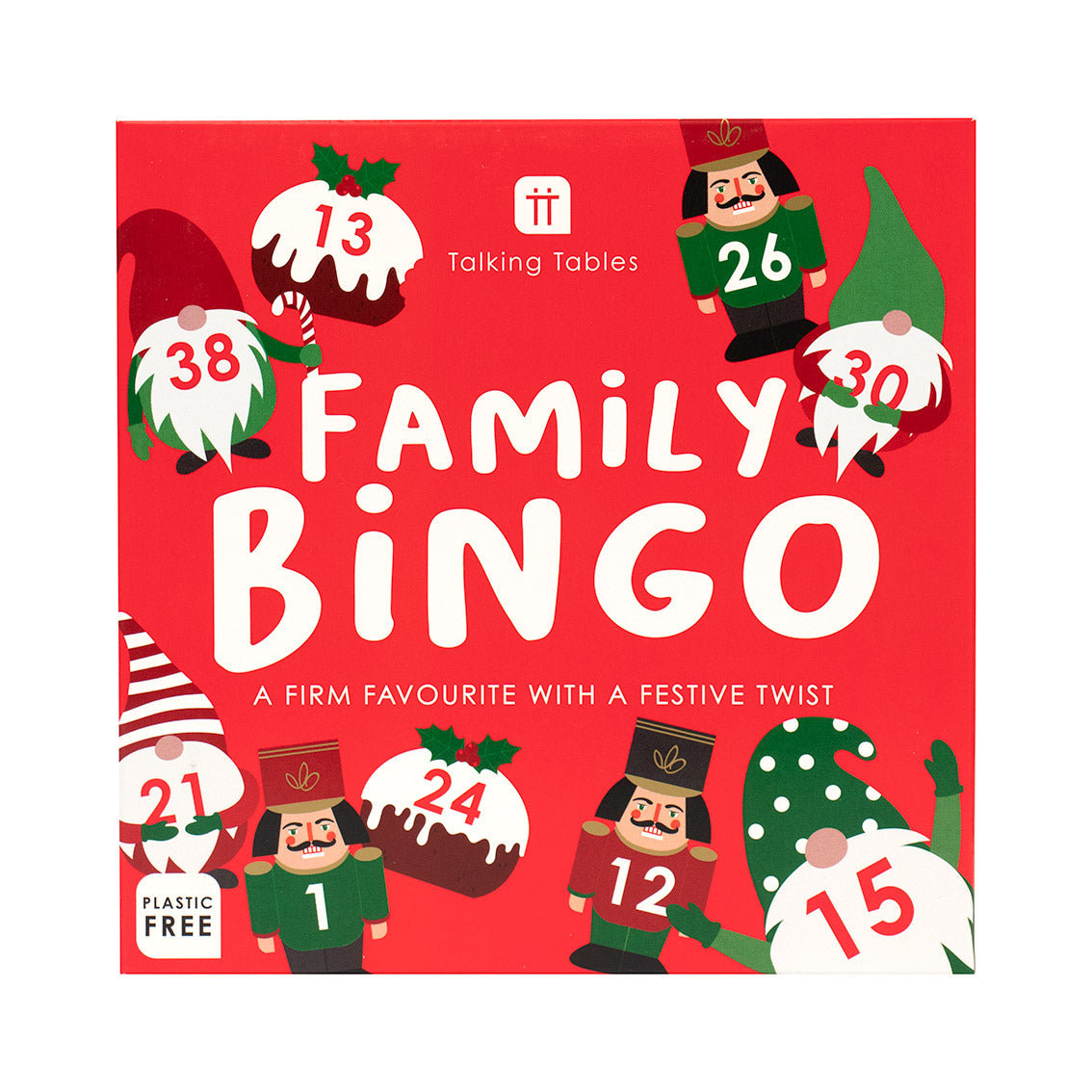 Nutcracker Christmas Family Bingo Game by penny black