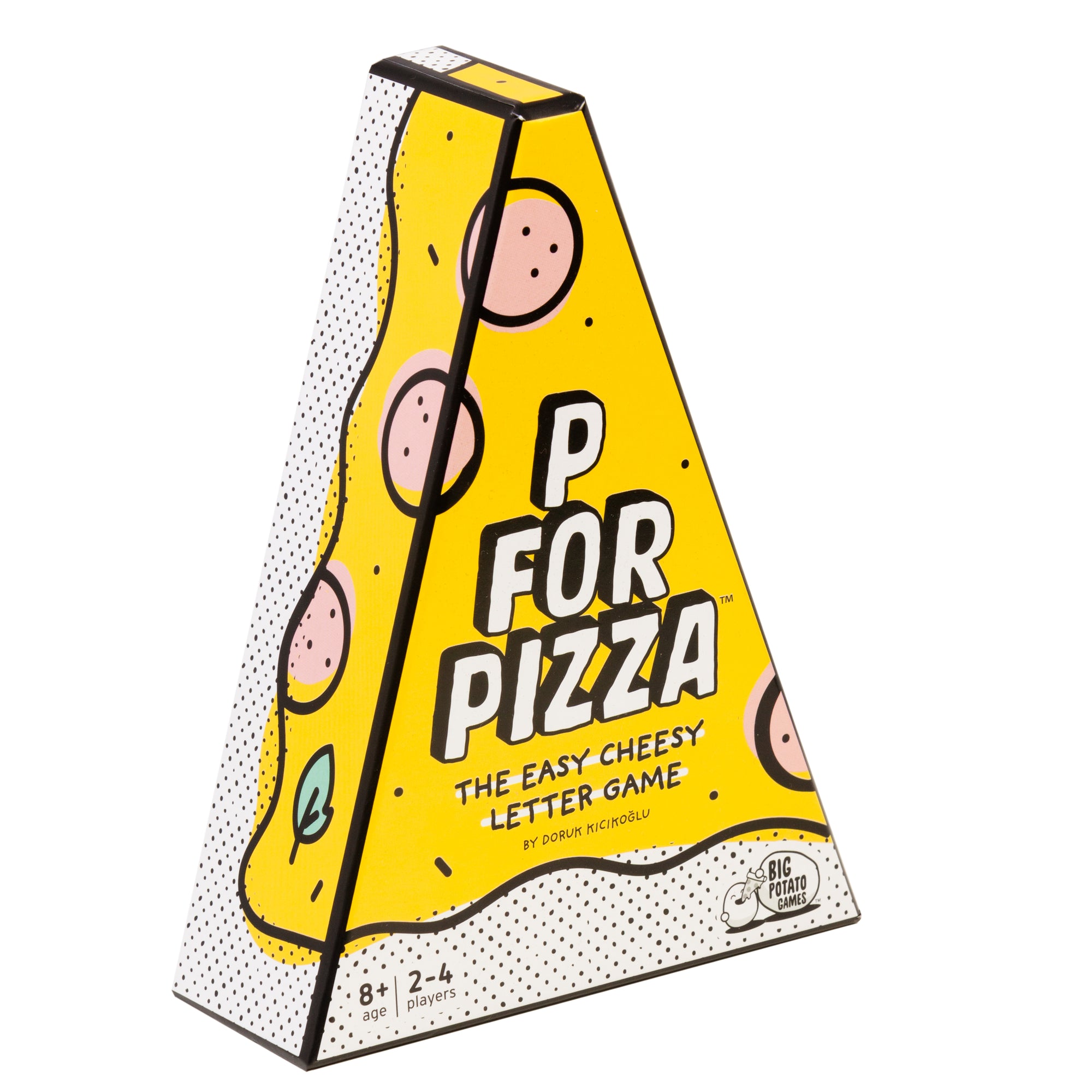 P For Pizza Game boxed by Big Potato Games at Penny Black