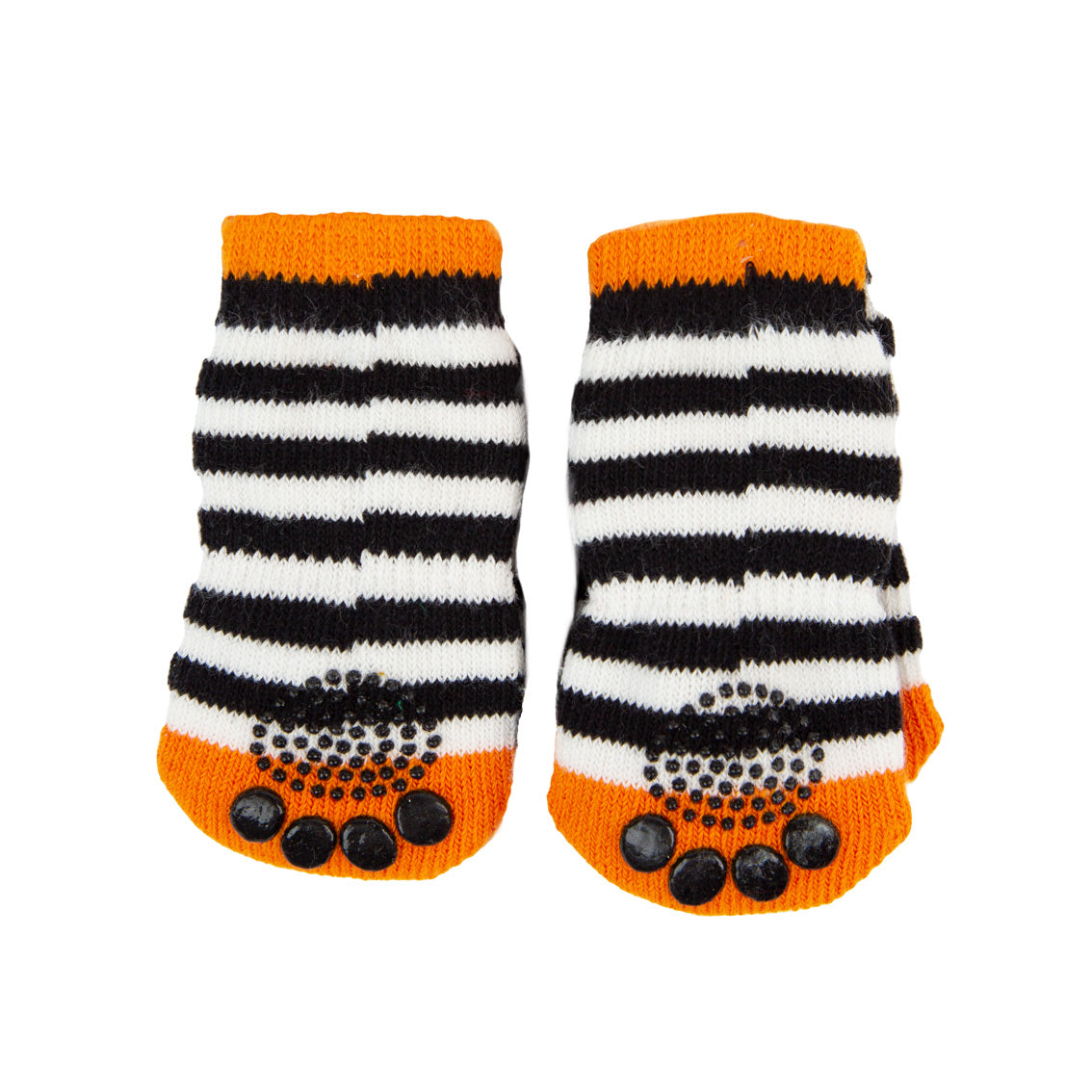 Halloween Pumpkin Fancy Dress Dog Socks 4 Pk by penny black