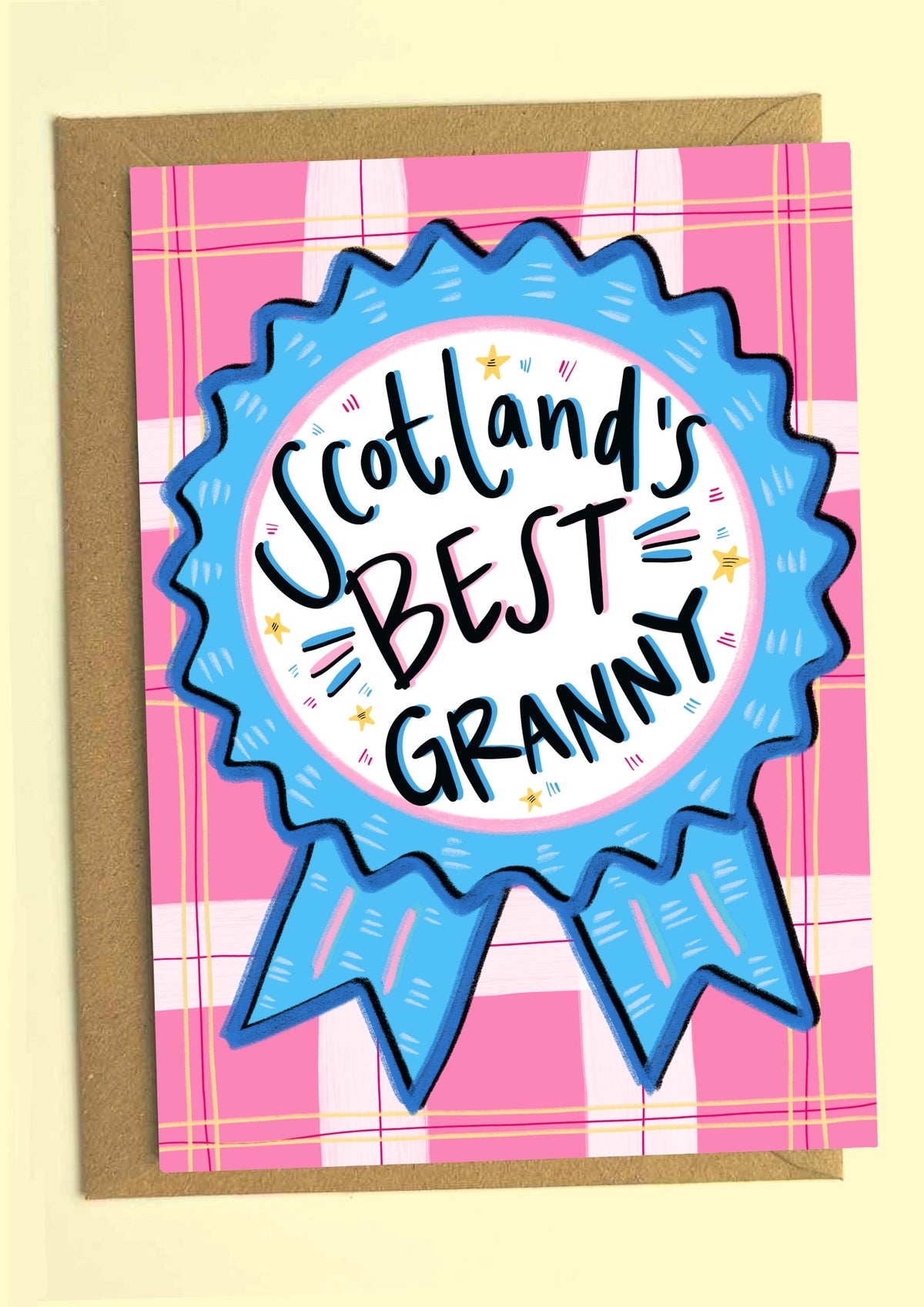 Scotland&#39;s Best Granny Mother&#39;s Day Card by penny black