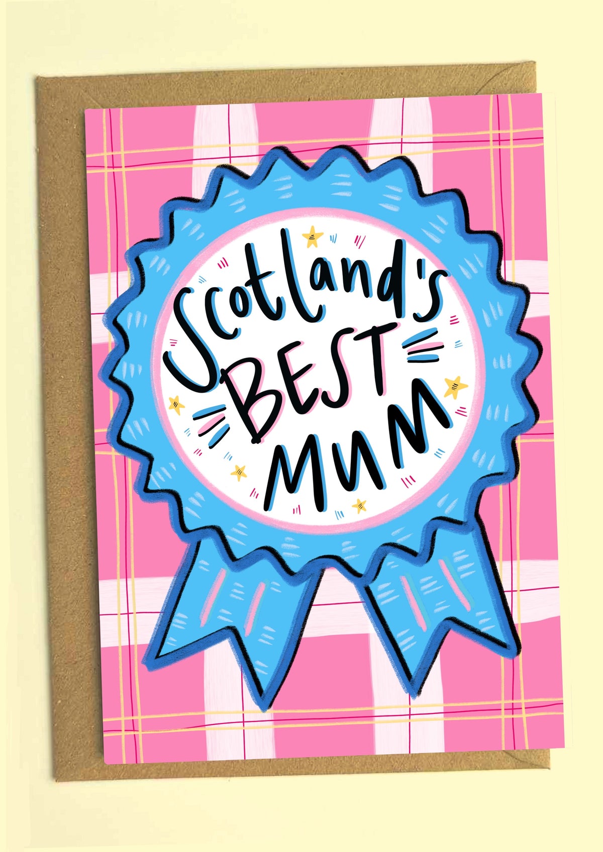 Scotland&#39;s Best Mum Mother&#39;s Day Card by penny black