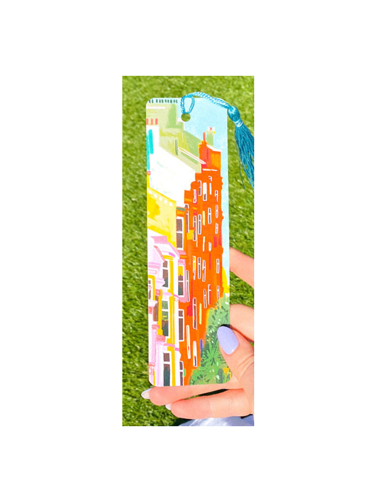 Scottish Tenement Tassel Bookmark by penny black