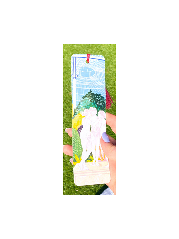 Three Graces Botanic Garden Tassel Bookmark by penny black