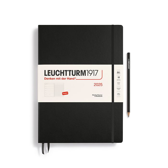 LEUCHTTURM1917 2025 Weekly Planner &amp; Notebook - Hard Cover