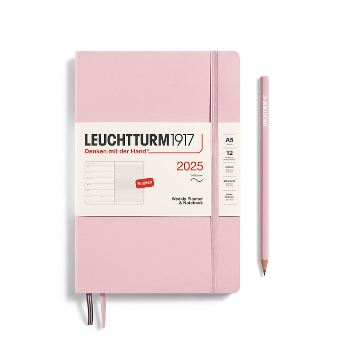 LEUCHTTURM1917 2025 Weekly Planner &amp; Notebook - Soft Cover