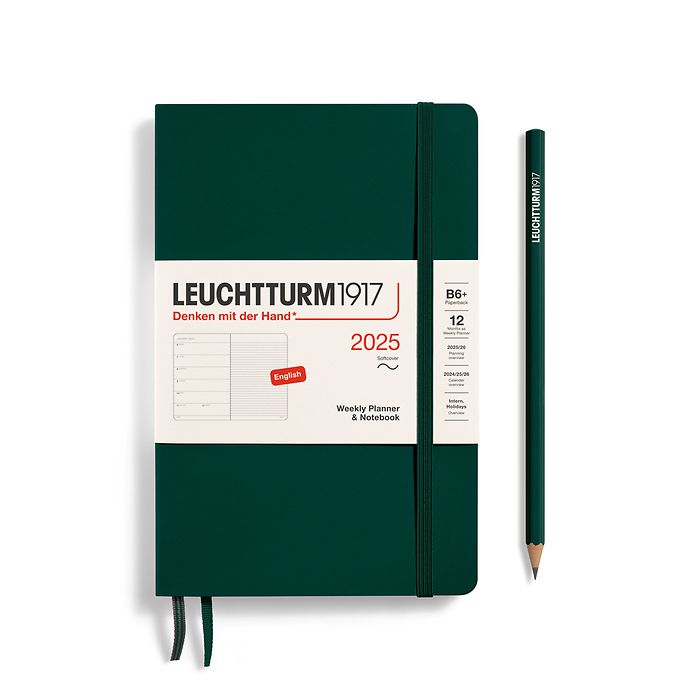 LEUCHTTURM1917 2025 Weekly Planner &amp; Notebook - Soft Cover