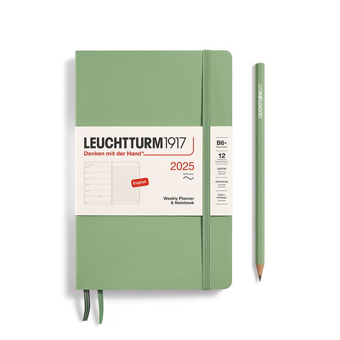 LEUCHTTURM1917 2025 Weekly Planner &amp; Notebook - Soft Cover