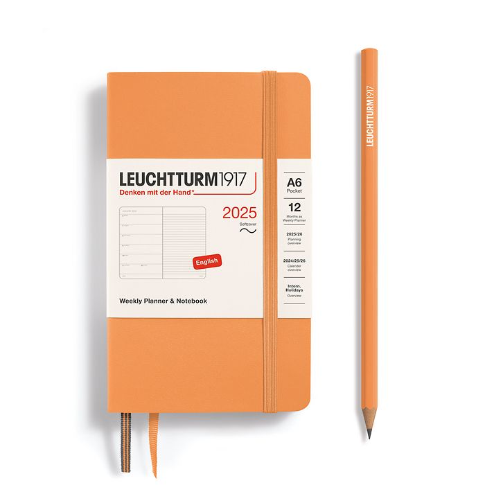 LEUCHTTURM1917 2025 Weekly Planner &amp; Notebook - Soft Cover