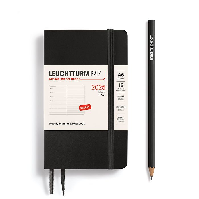 LEUCHTTURM1917 2025 Weekly Planner &amp; Notebook - Soft Cover