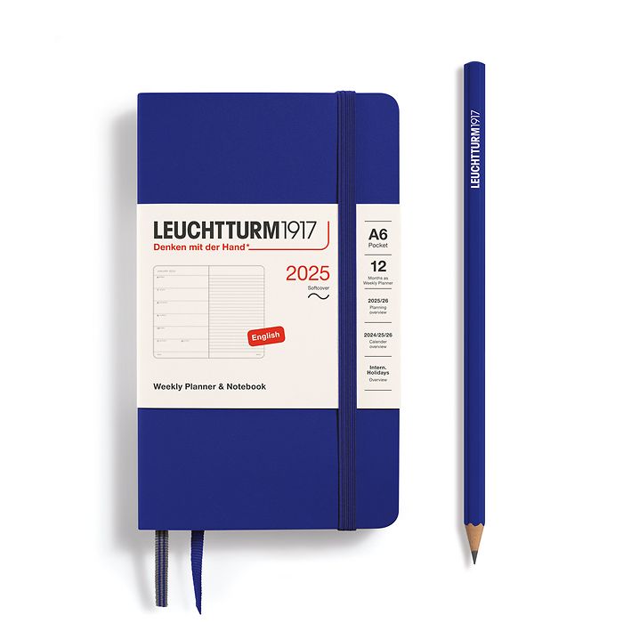 LEUCHTTURM1917 2025 Weekly Planner &amp; Notebook - Soft Cover