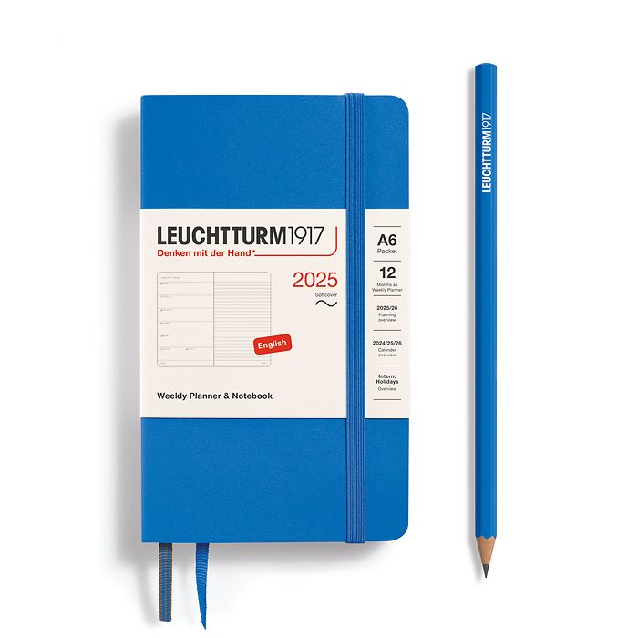 LEUCHTTURM1917 2025 Weekly Planner &amp; Notebook - Soft Cover