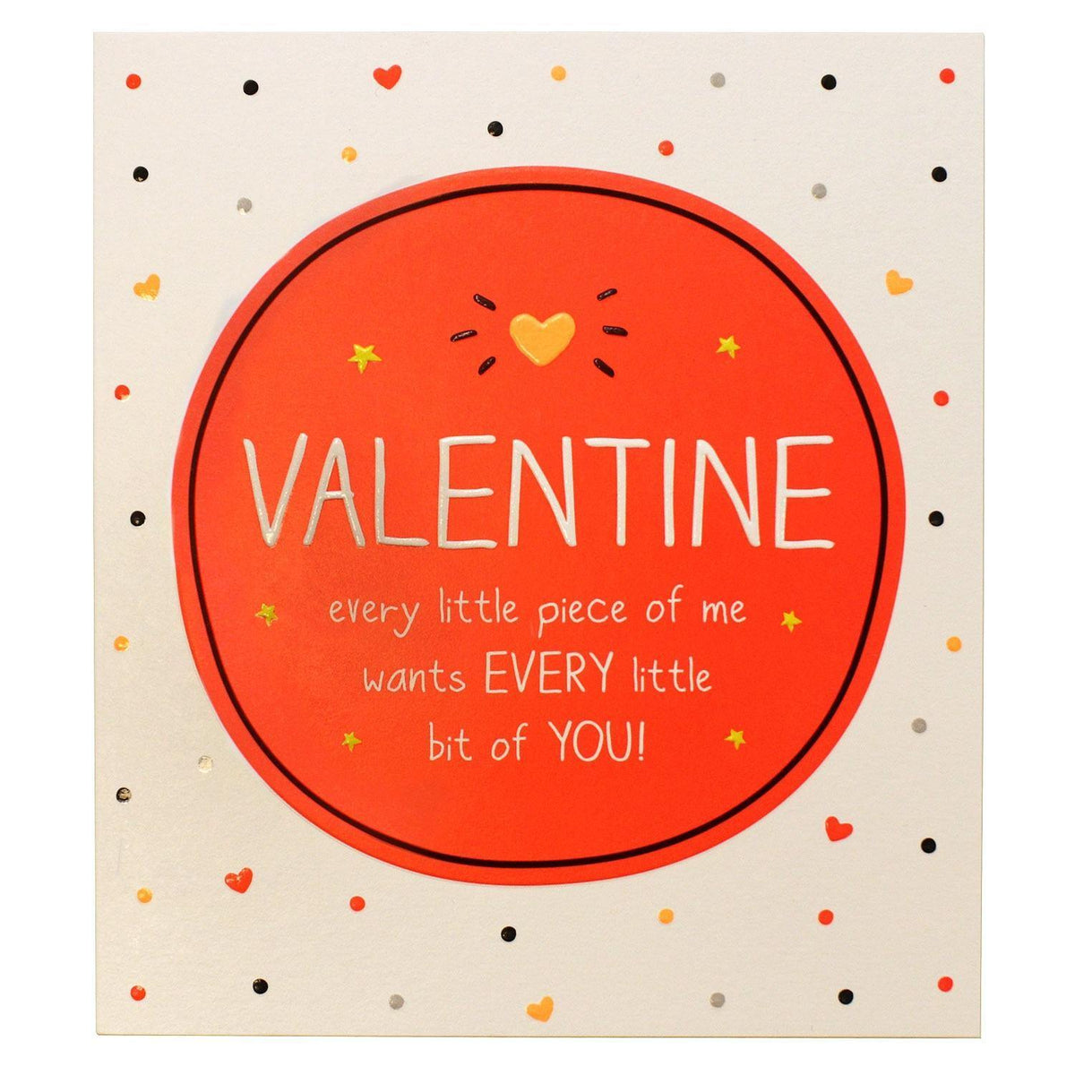 Every Little Piece Happy Jackson Valentine Card - Penny Black