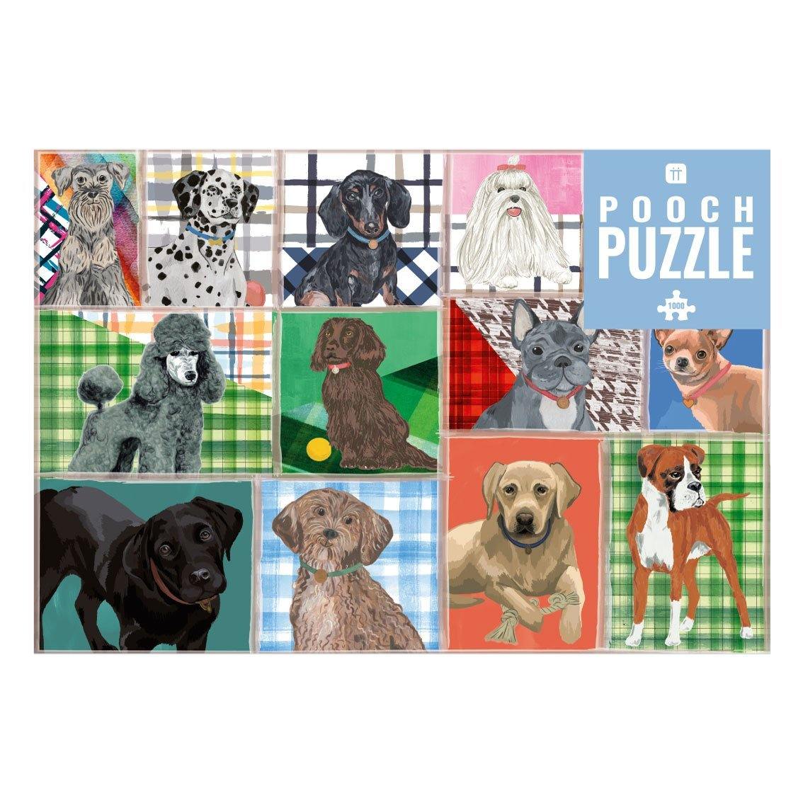 Dog Breeds Jigsaw Puzzle 1000 pcs - Penny Black