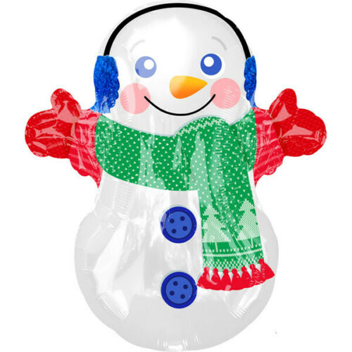 Adorable Christmas Snowman 21&quot; Foil Balloon