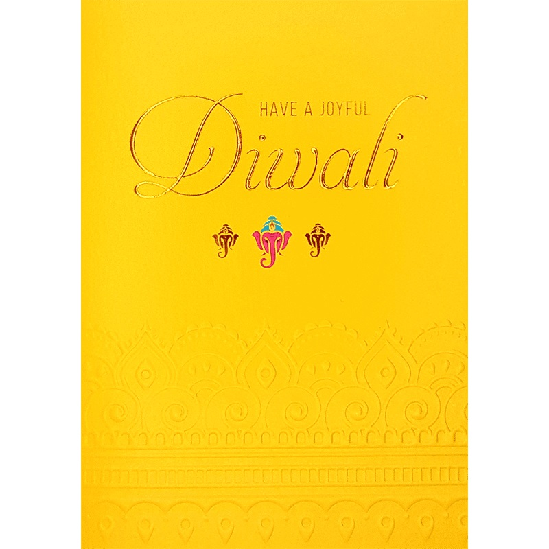 Joyful Diwali Greeting Card