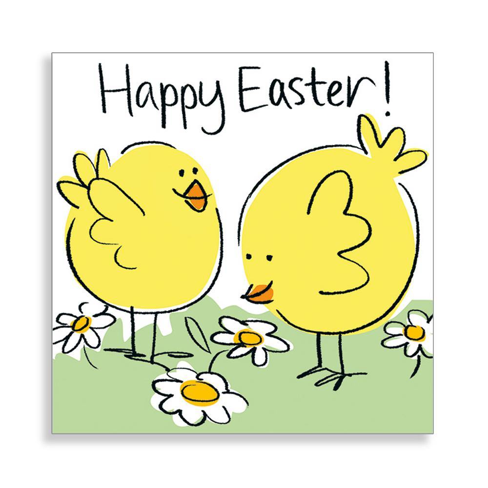 Chicks Lucilla Lavender Easter Card - Penny Black