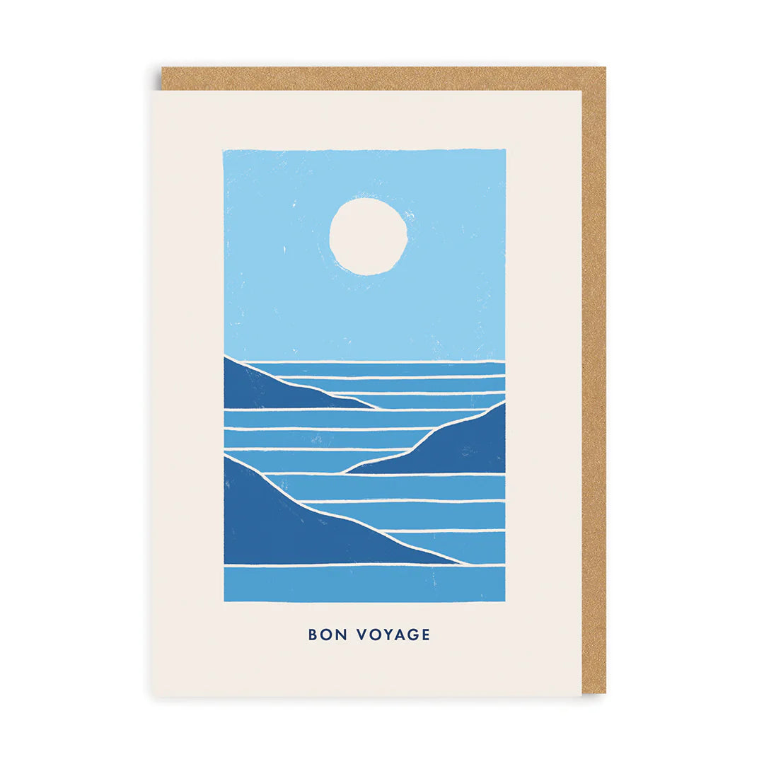 Ocean Bon Voyage Miles Tewson Card