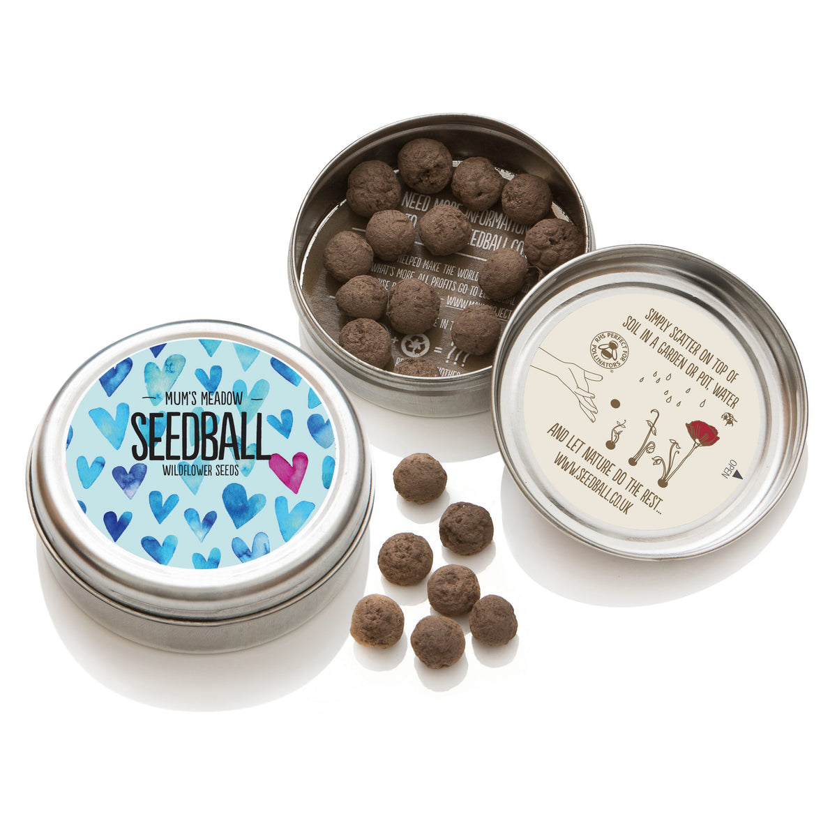 Mum&#39;s Meadow Seedball Tin