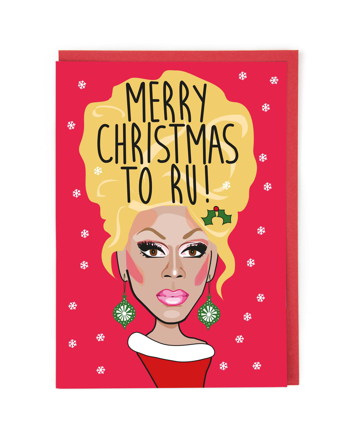 Merry Christmas to Ru Drag Race Card