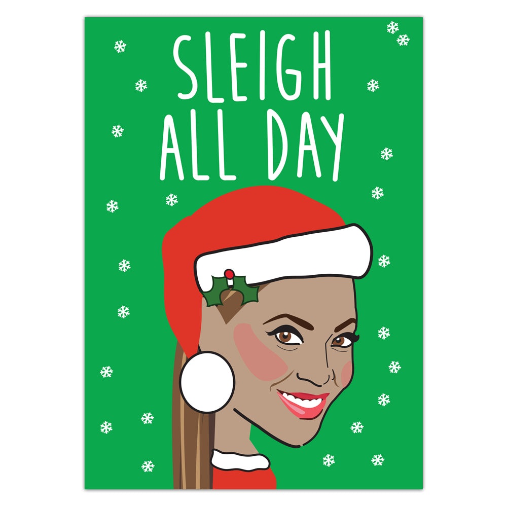 Sleigh All Day Beyonce Christmas Card