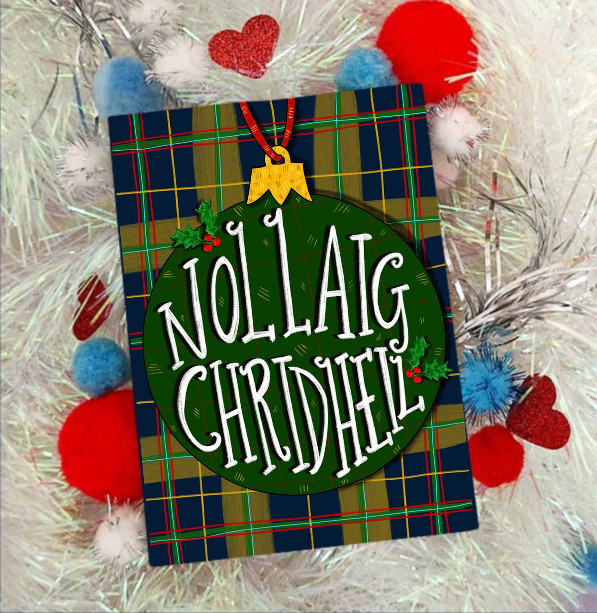 Nollaig Chridheil Scottish Gaelic Christmas Card