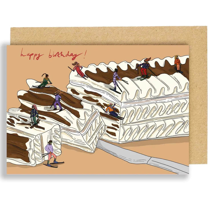 Recreational Viennetta Birthday Card